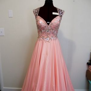 Mac Duggal Pink Dress